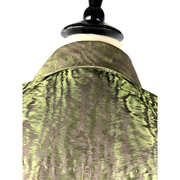 Dana Buchman Shimmer Peplum Jacket, Women's Size 8 - Picture 11 of 16